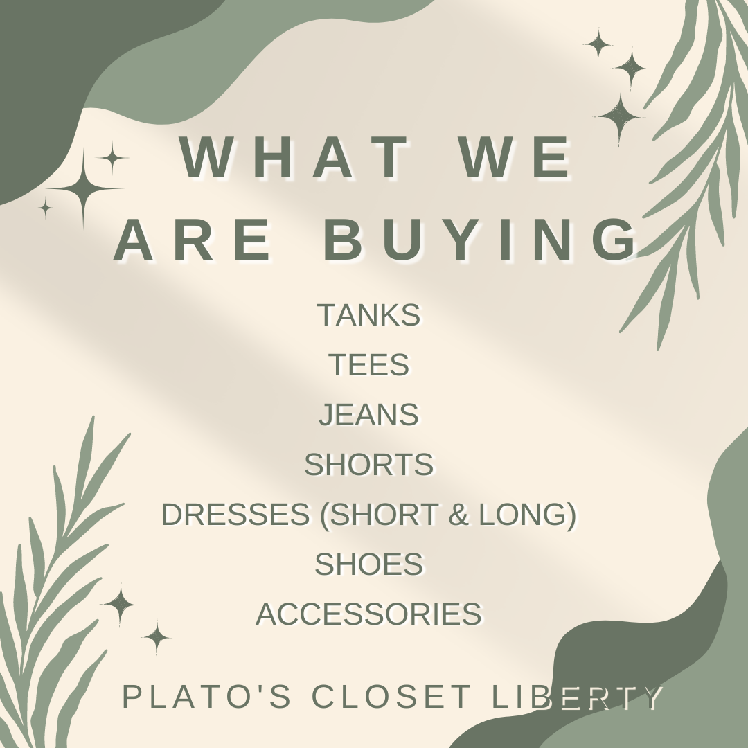 info graphic listing items we are currently looking to buy